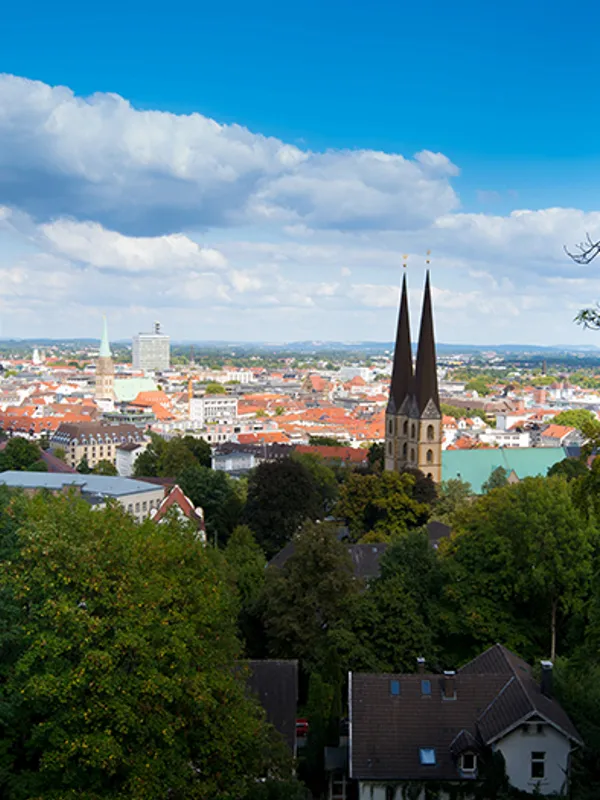 Blick auf Bielefeld