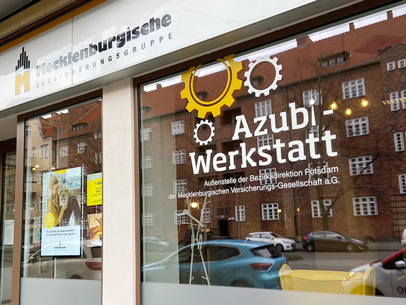 Außenansicht der Azubiwerksatt in Berlin 