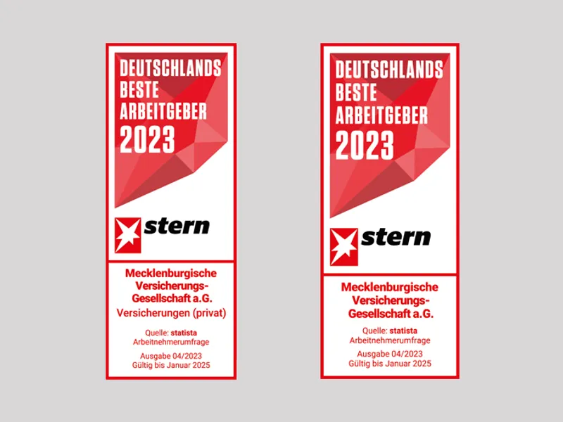 Siegel vom Magazin Stern: Bester Arbeitgeber 2023