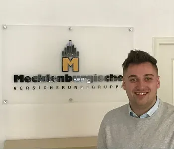Porträt von Kevin Hartmann (Mecklenburgische Versicherung) Porträt von Kevin Hartmann (Mecklenburgische Versicherung)