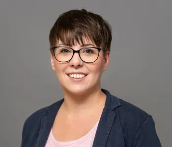 Porträt von Janine Klopsch (Mecklenburgische Versicherung)