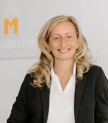 Porträt von Irina Winkelmann (Mecklenburgische Versicherung) Porträt von Irina Winkelmann (Mecklenburgische Versicherung)