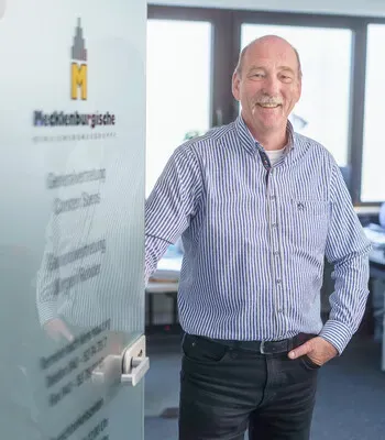 Porträt von Jürgen Rehder (Mecklenburgische Versicherung) Porträt von Jürgen Rehder (Mecklenburgische Versicherung)