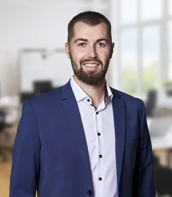 Porträt von Mario Esser (Mecklenburgische Versicherung) Porträt von Mario Esser (Mecklenburgische Versicherung)